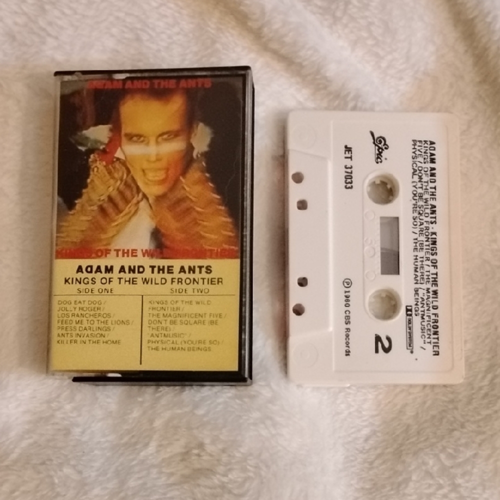 Adam and the Ants Cassette Tape - Kings of the Wild Frontier